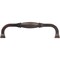 Jeffrey Alexander 128 mm Center-to-Center Brushed Oil Rubbed Bronze Audrey Cabinet Pull 278-128DBAC - alternate 9